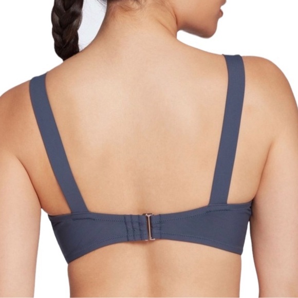 CALIA Ardosia Slate Low Support Bikini Top Adjustable Wide Shoulder Stra… - Picture 2 of 8